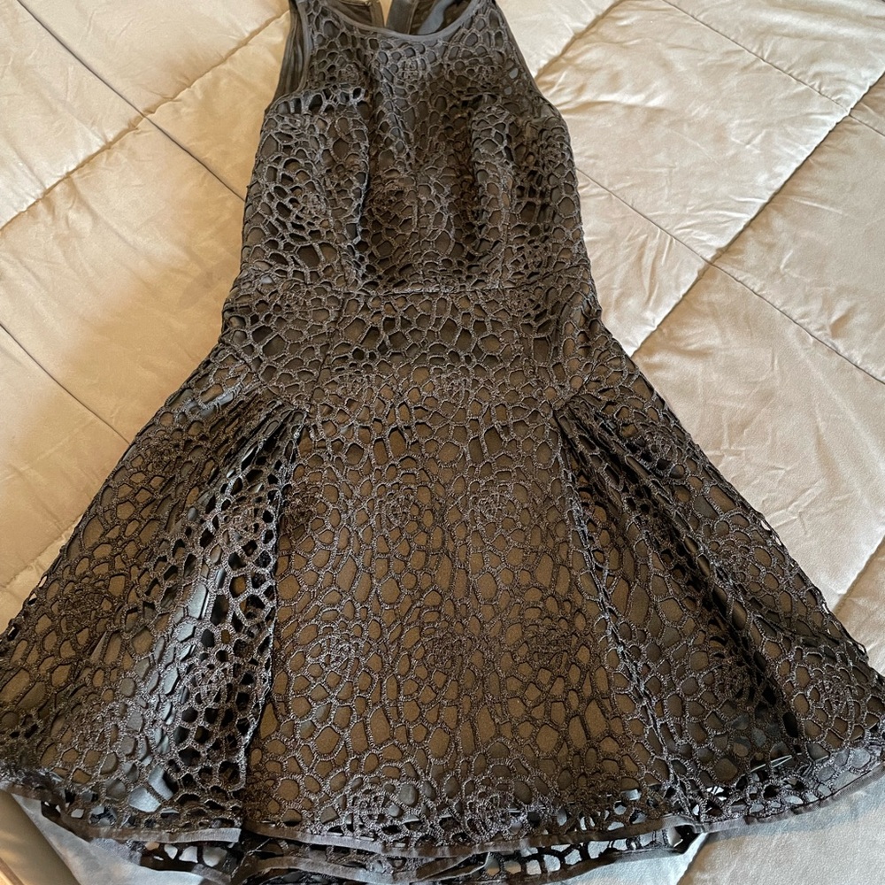 Womens Milly coctail evening dress medium black